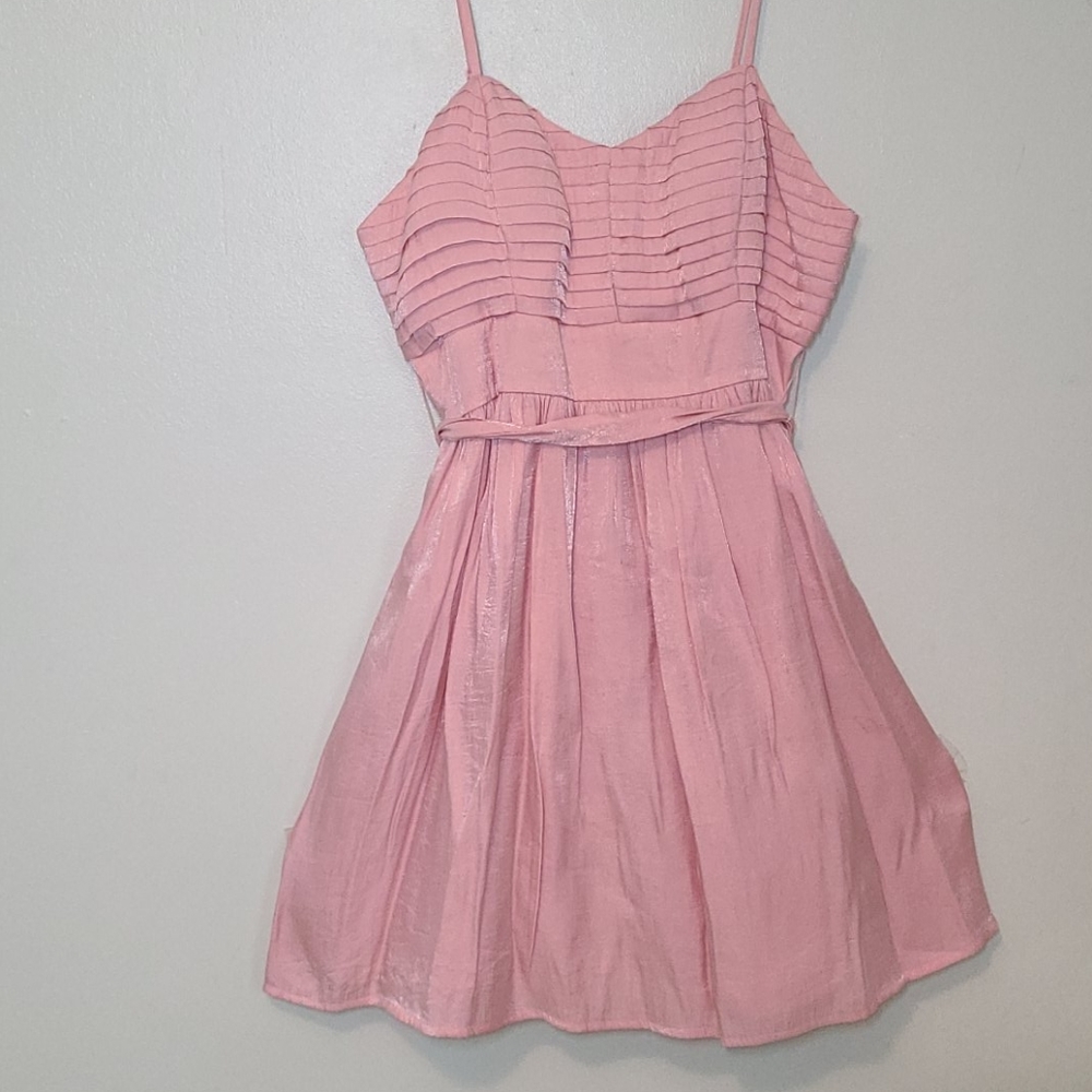 Candies shimmer taffeta dress